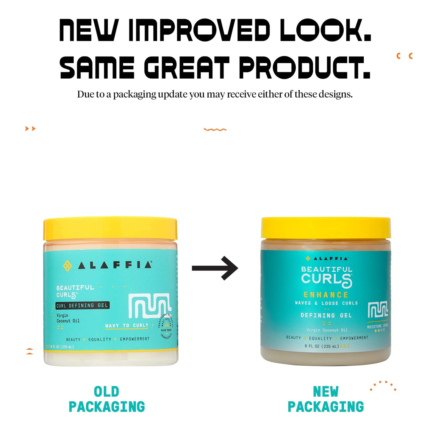 Alaffia Beautiful Curls Curl Enhance Defining Gel, Wavy to Curly Hair Products, Hair Gel to Coil, Twist and Braid, Natural with Shea Butter, Coconut Beauty & Personal Care Alaffia