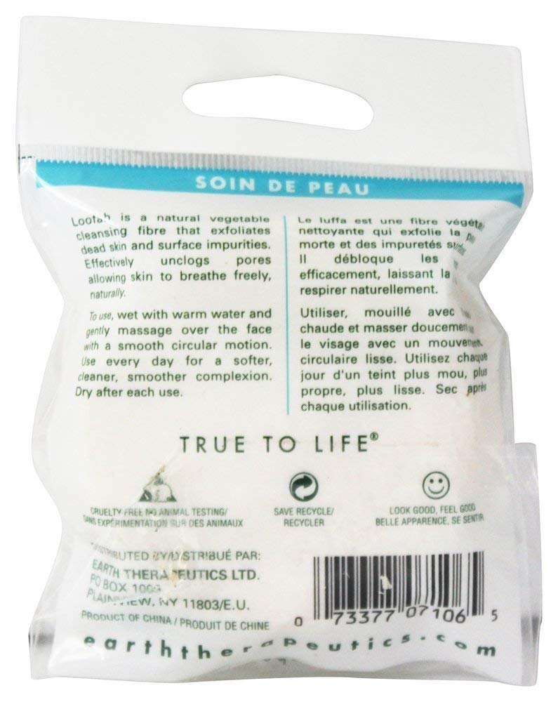 Earth Therapeutics, Complexion Pads Loofah, 3 Count Beauty and Personal Care Earth Therapeutics