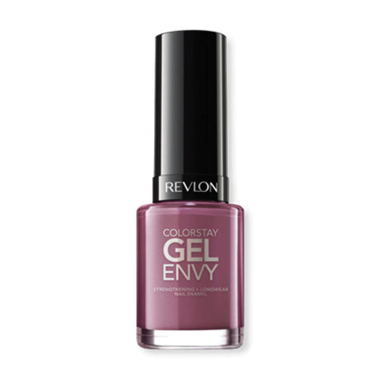 Revlon ColorStay Gel Envy Longwear Nail Polish, with Built-in Base Coat & Glossy Shine Finish, in Plum/Berry, 460 Hold 'Em, 0.4 oz Beauty & Personal Care REVLON