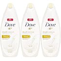Dove Body Wash 22 Ounce Dry Oil Moisture (650ml) (3 Pack) Beauty & Personal Care Dove