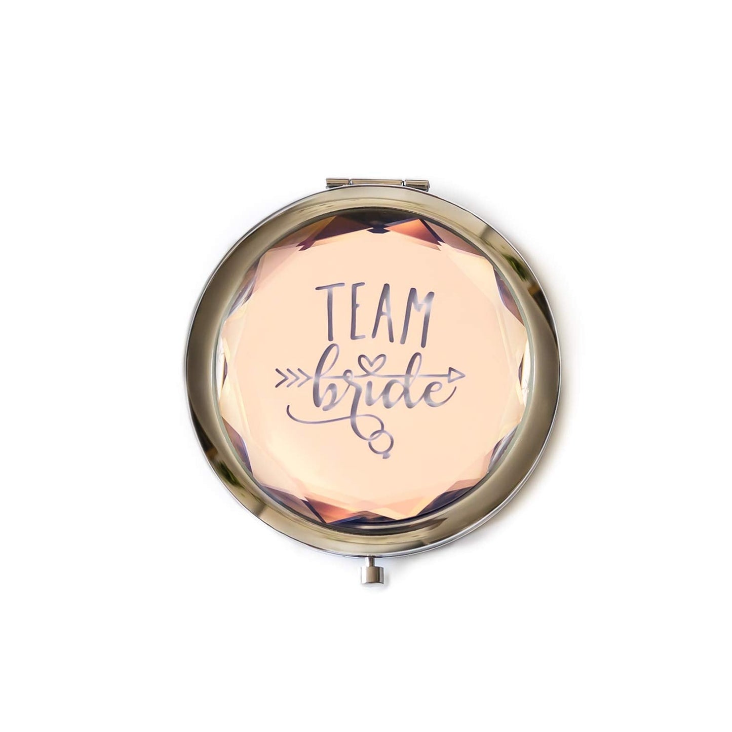 Customizable World Set of 6 Small Mirror Pocket Bride Tribe Gifts Bachelorette Bridesmaid Gift Favors, I Do Crew Beauty & Personal Care Customizable World