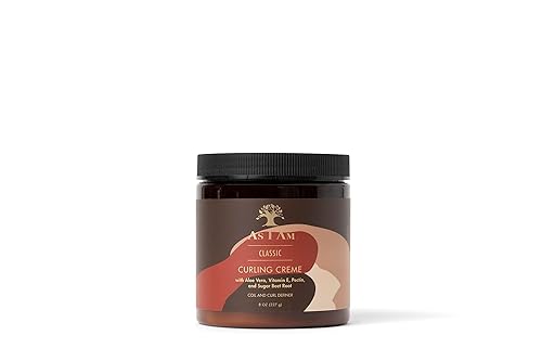 As I Am Curling Creme - 8 ounce (Classic Collection) - Lightweight Curl & Coil Definer - Hi-Definition and Shine Beauty & Personal Care As I Am