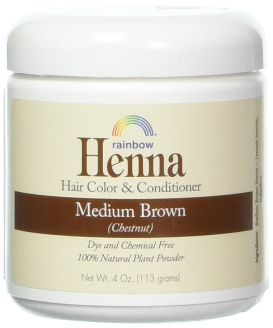 Rainbow Research Henna Hair Color and Conditioner, Persian Brown Chestnut, 4 Ounce (HEN40004) Beauty & Personal Care Rainbow Research