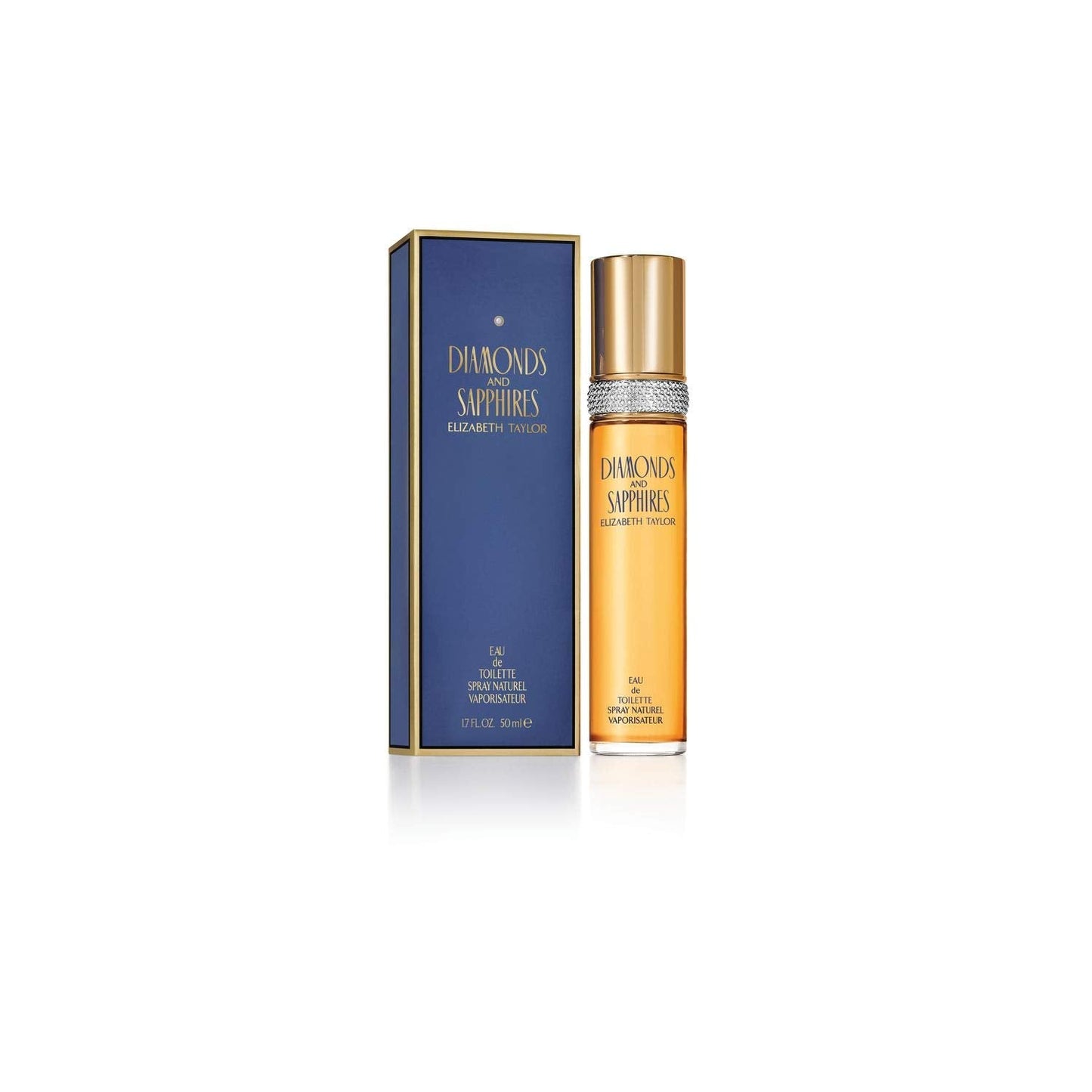 Elizabeth Taylor (elk2h) Diamonds & Sapphires Eau De Toilette Spray 1.7 Oz/ 50 Ml for Women By Elizabeth Taylor, 1.7 Fl Oz Beauty & Personal Care Elizabeth Taylor