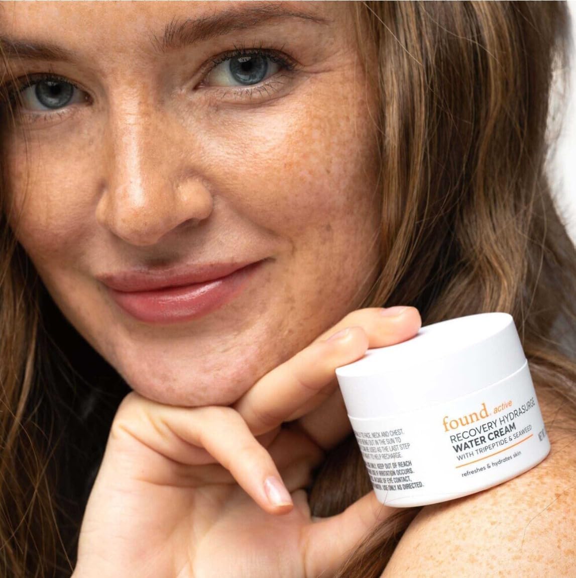 Found Active Recovery HydraSurge Water Cream for Face, Lightweight, Pore-Refining, Refreshes & Hydrates Skin, 1.33 oz. Beauty & Personal Care Found Active