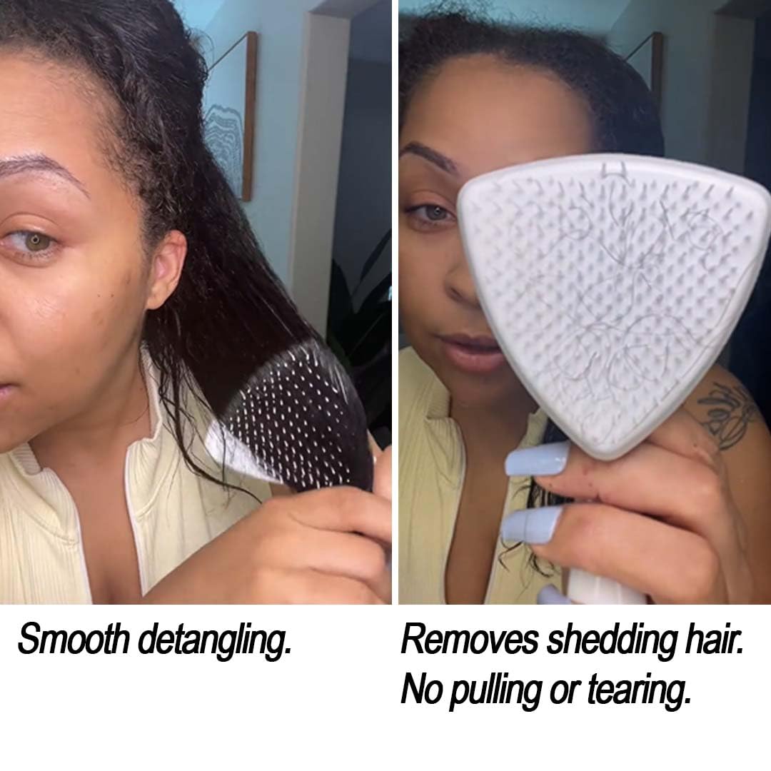 Cricket Ultra Smooth Coconut Detangling Brush for Wet, Dry Hair Anti-Frizz Detangler Shower Hairbrush with Coconut Oil and Keratin Protein Infused Beauty & Personal Care Cricket