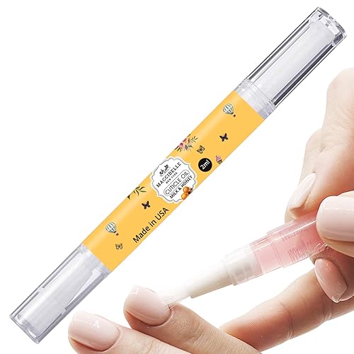 Maccibelle Milk & Honey Pure Cuticle & Nail Oil Pen 2ml Heals Dry Cracked Cuticles. Beauty & Personal Care Maccibelle