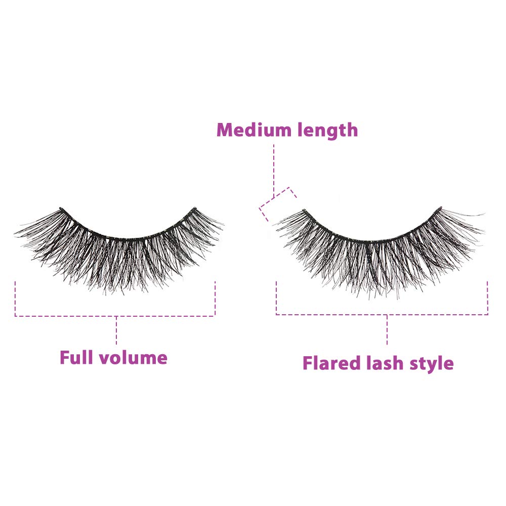 Ardell Double Up False Eyelashes - Double Demi Wispies Strip Lashes, Wispy Dramatic Look, Reusable Fake Lashes for Women, 4 Pairs Beauty & Personal Care Ardell