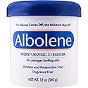 Albolene Moisturizing Cleanser Fragrance Free 12 oz (Pack of 3) Beauty & Personal Care Albolene