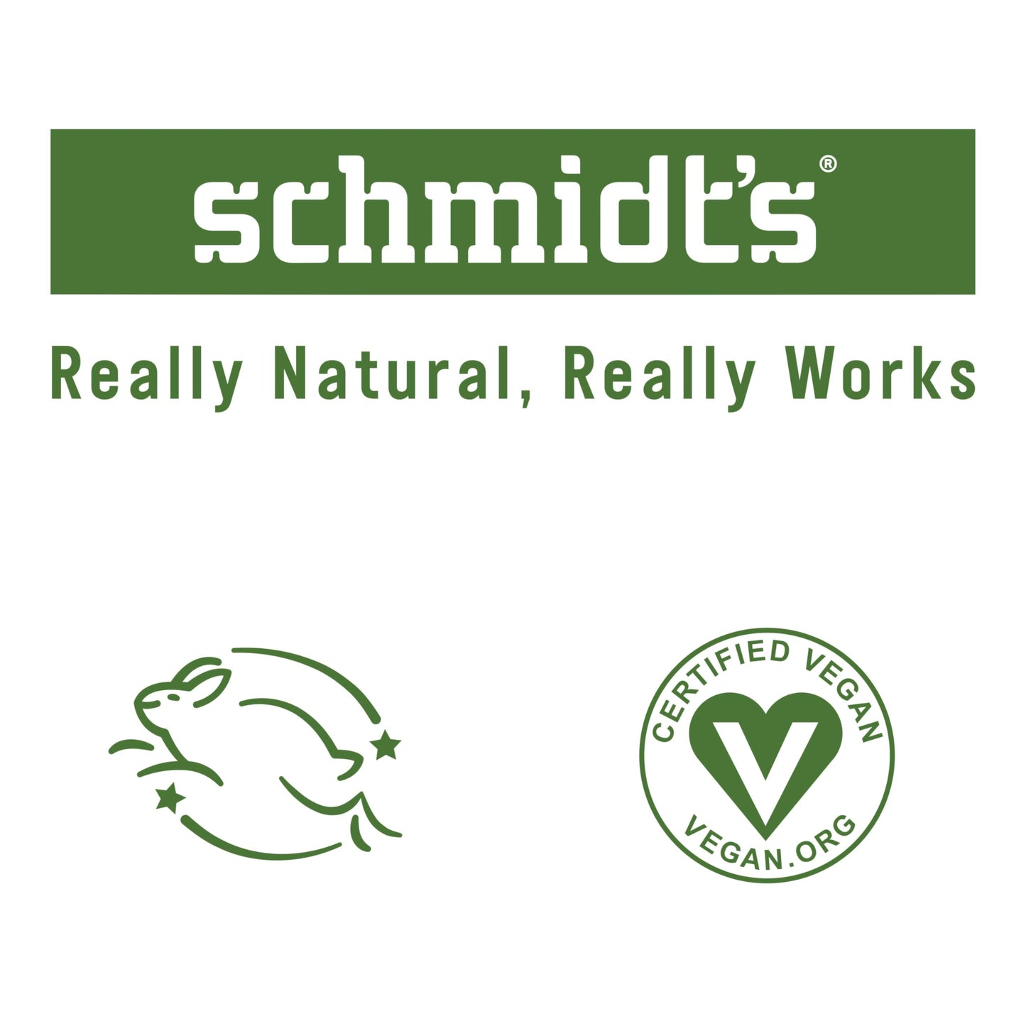 Schmidt's Aluminum-Free Vegan Deodorant Bergamot & Lime for Women and Men, with 24 Hour Odor Protection, Natural Ingredients, Cruelty-Free, 2.65 oz Beauty and Personal Care Schmidt's