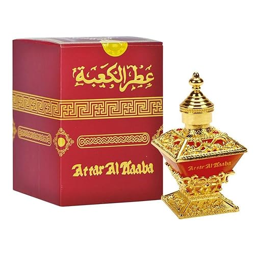Attar Al Kaaba by Al Haramain for Unisex - 0.84 oz Parfum Oil Beauty & Personal Care Al Haramain