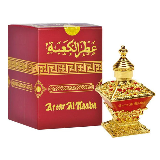 Attar Al Kaaba by Al Haramain for Unisex - 0.84 oz Parfum Oil Beauty & Personal Care Al Haramain