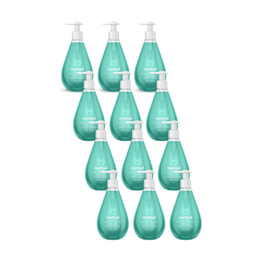 Method Gel Hand Soap, Waterfall, 12 fl oz (Pack of 12)