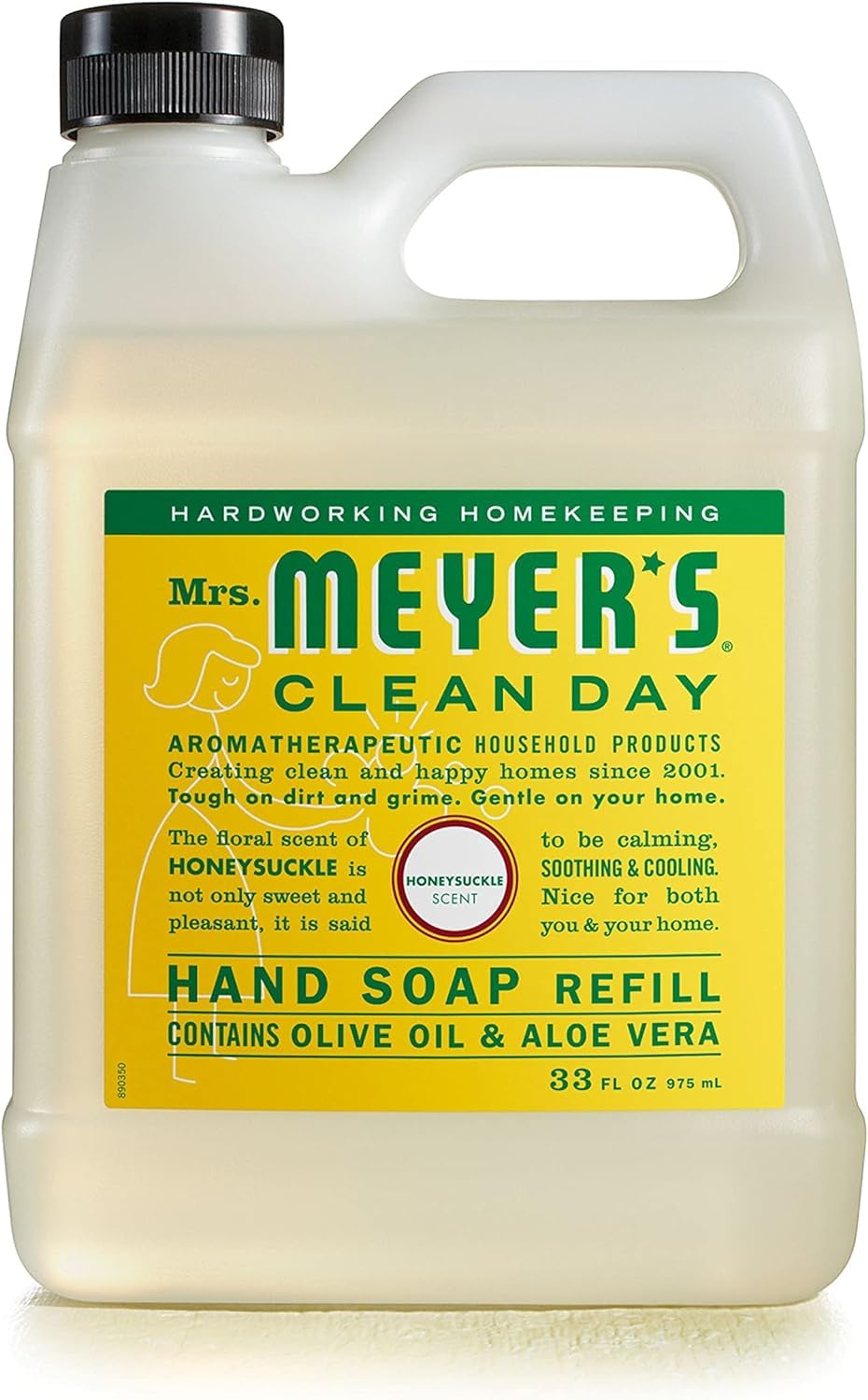 Mrs. Meyer's Clean Day Liquid Hand Soap Refill, Honeysuckle, 33 Oz Beauty & Personal Care Mrs. MEYER'S