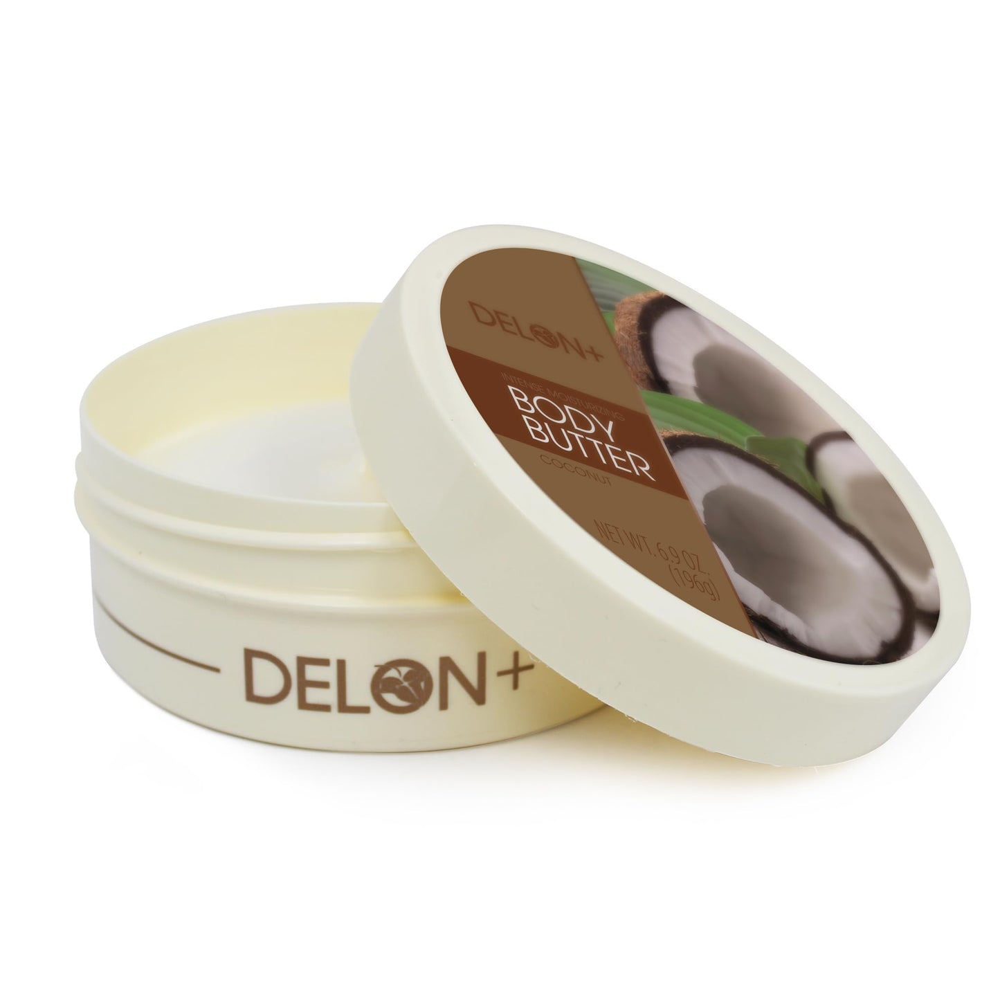 DELON Intense Moisturizing Body Butter, Coconut with Coconut Oil, 6.9 oz Beauty & Personal Care DELON