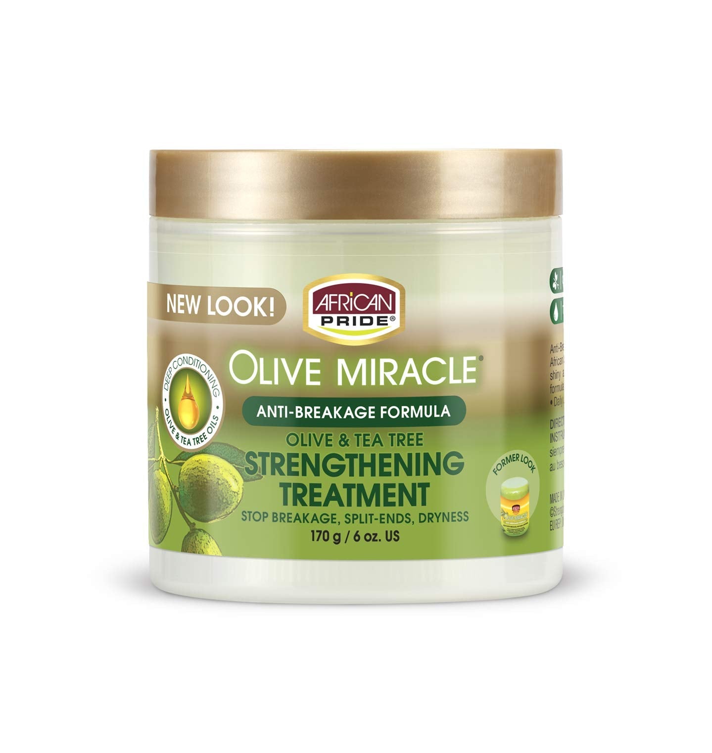 African Pride Olive Miracle Anti-Breakage Formula (3 Pack) Beauty & Personal Care African Pride