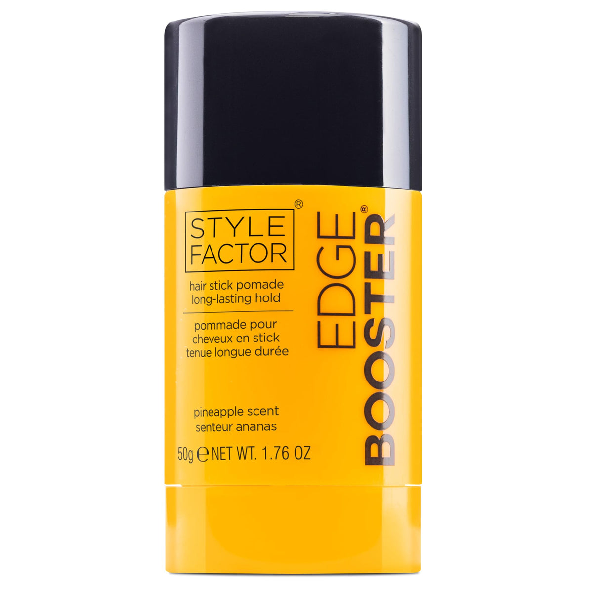 Style Factor EDGE BOOSTER Hair Wax Stick Pomade with Beeswax | Strong Hold Slick Stick for Flyaways, Edges & Baby Hair for Sleek Buns & Ponytails | Beauty & Personal Care Style Factor