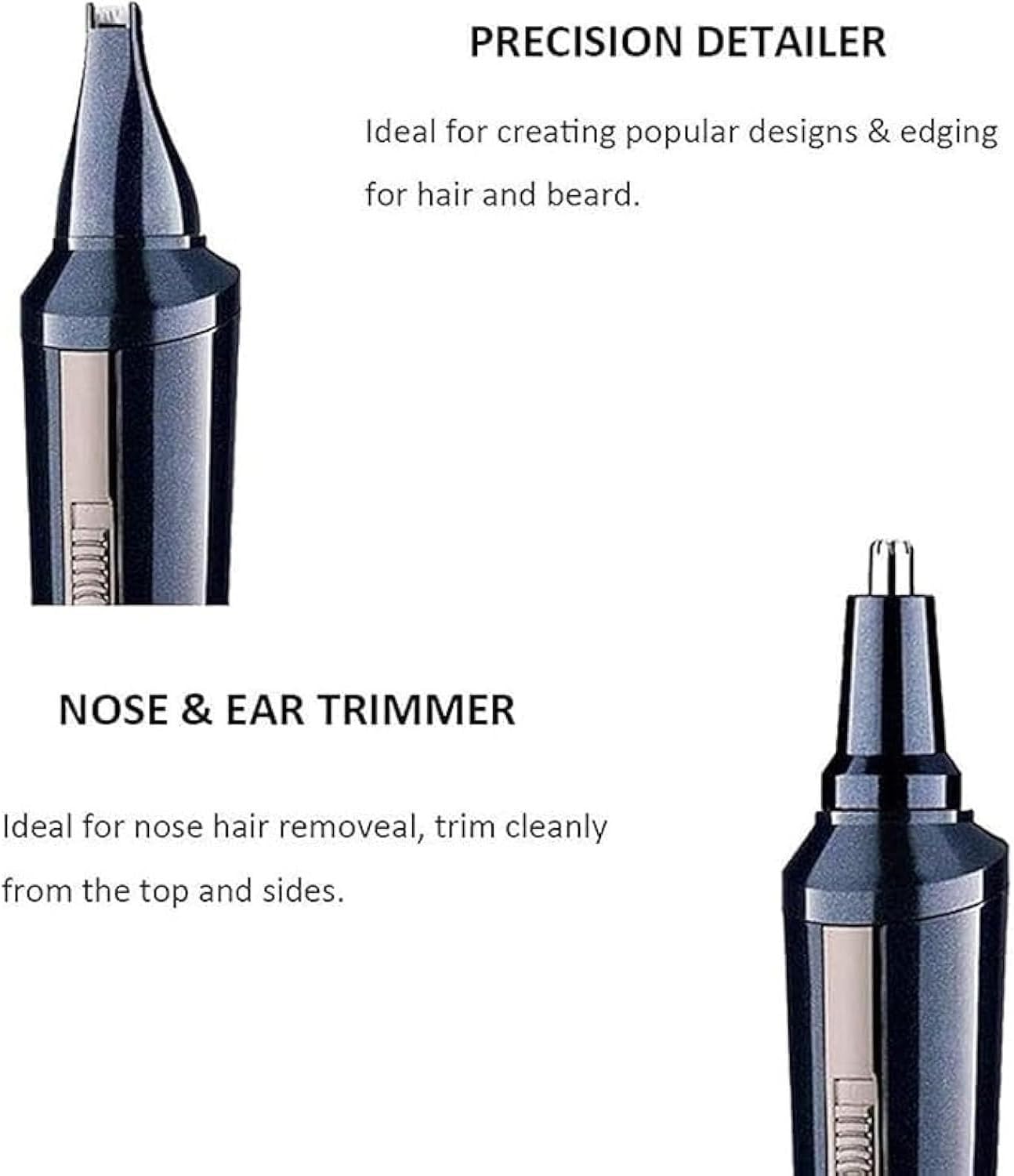 YREAJZVS Ear and Nose Hair Trimmer Professional USB Rechargeable Nose Trimmer for Men and Women Ear Eyebrow Hair Trimmer Body Grooming Kit IPX7 Beauty and Personal Care YREAJZVS