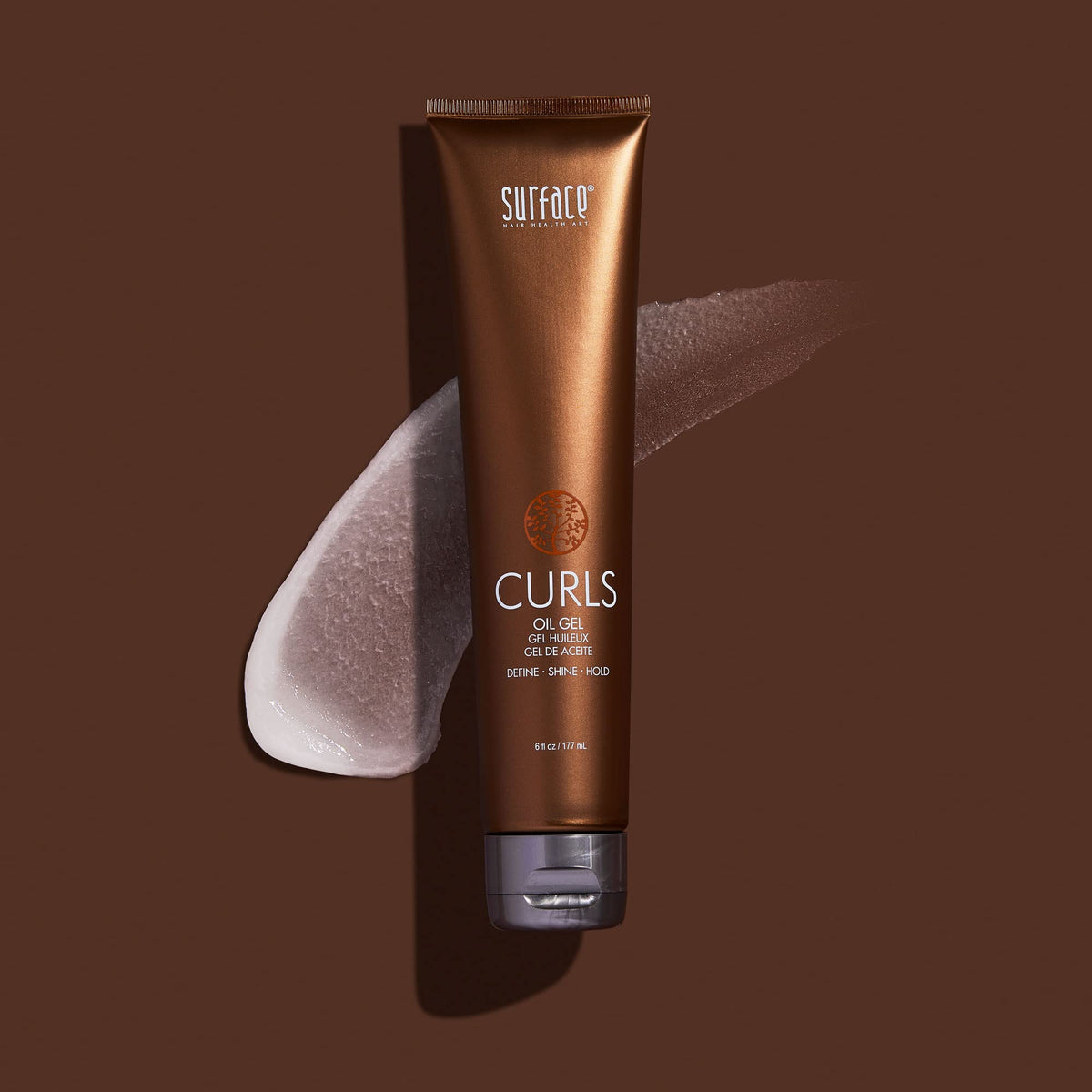 SURFACE Hair Curls Oil Gel - Defines, Adds Shine, and Provides Frizz Free Style Longevity - 6 fl oz Beauty & Personal Care SURFACE
