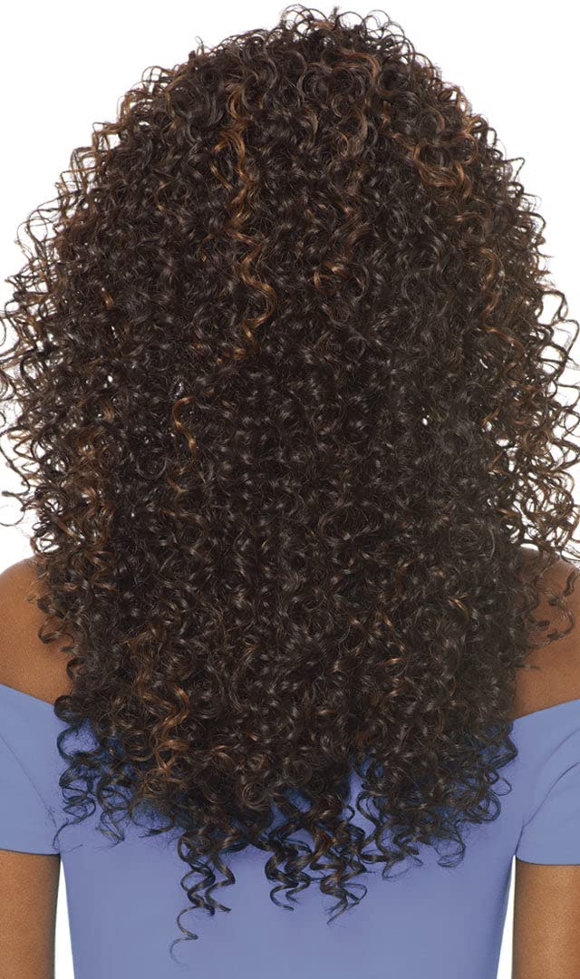 Outre Synthetic Hair Half Wig Quick Weave Batik Dominican Curly (S1B/33)