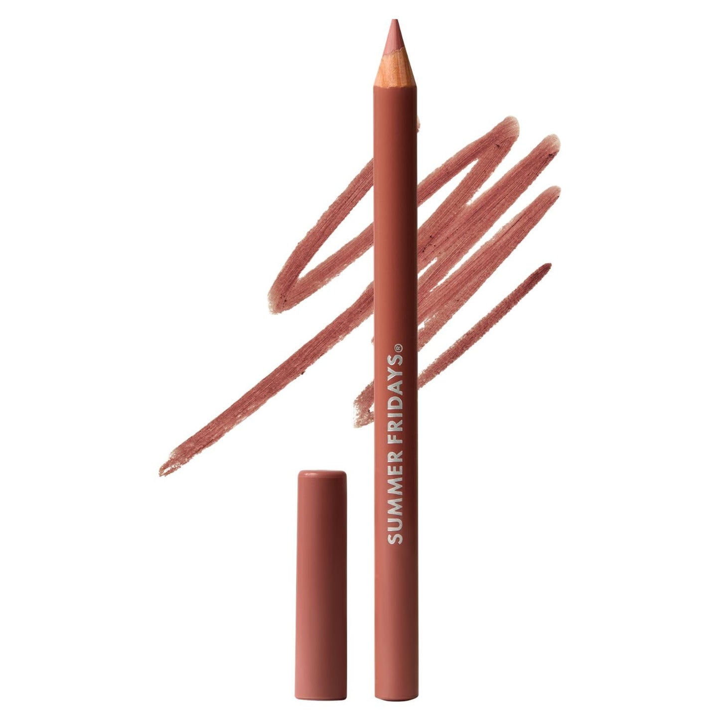 Summer Fridays SoftLine Lip Liner Pencil - Creamy, Long-Lasting Matte Lip Pencil for Sculpted Definition - Skin Care Infused Makeup with Hyaluronic Beauty & Personal Care Summer Fridays