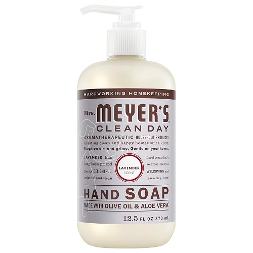 Mrs. Meyer's Clean Day Liquid Hand Soap Bottle, Lavender, 12.5 Fl oz (Pack of 1) Beauty & Personal Care SC Johnson