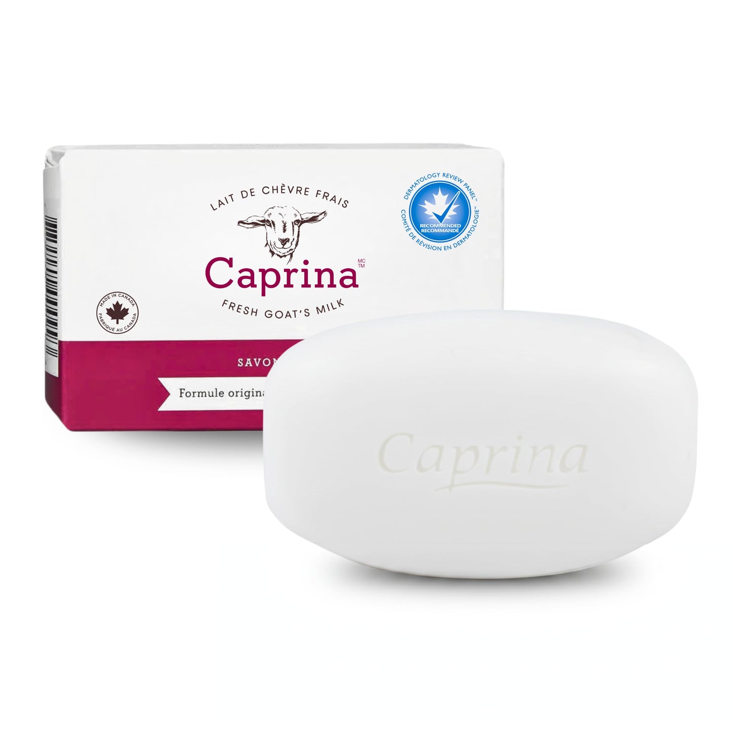 Caprina by Canus Fresh Goat's Milk Soap, Original (12 bars) Beauty & Personal Care Caprina by Canus
