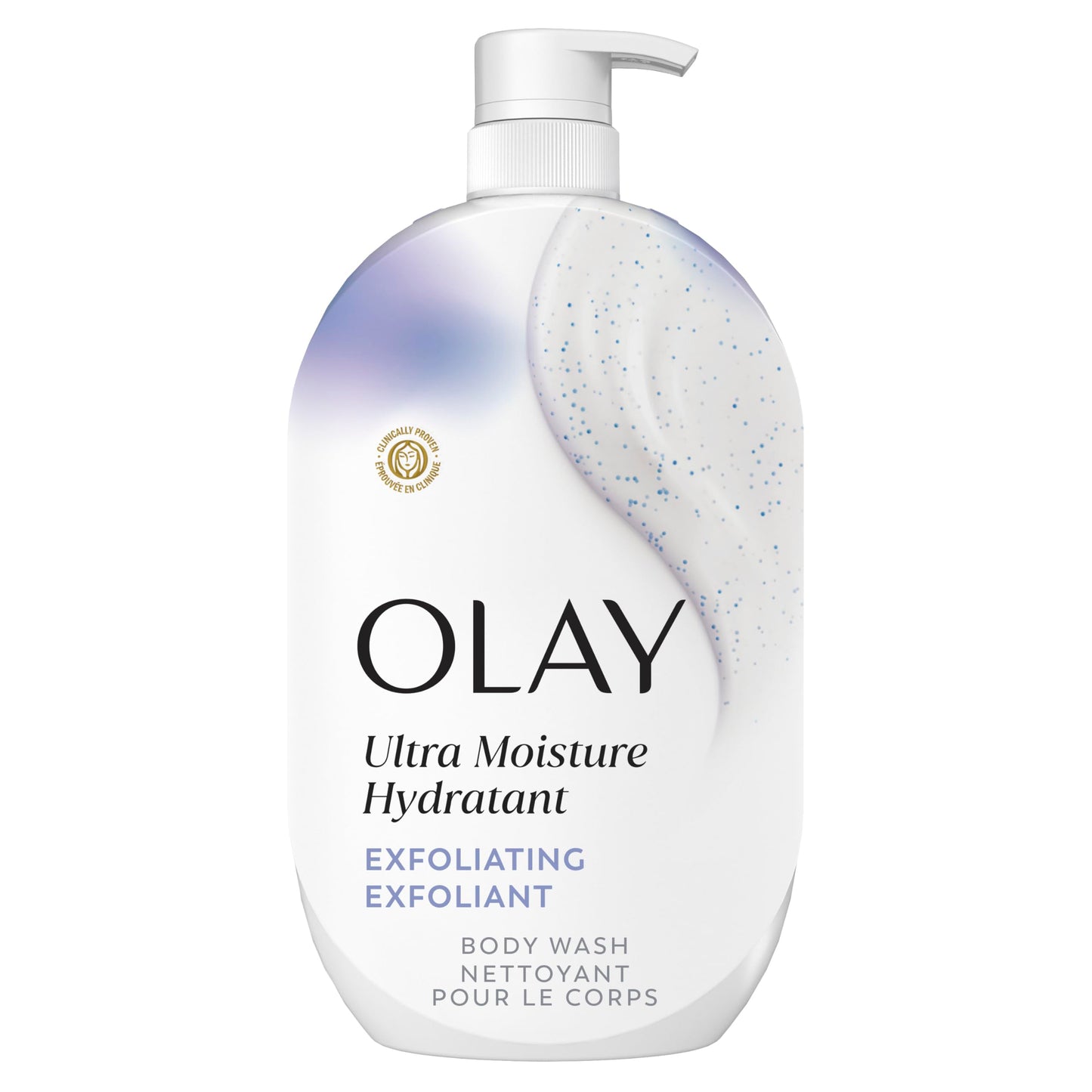 Olay Body Wash for Women, Ultra Moisture, Exfoliating & Hydrating Formula, 24/7 Moisture Barrier Repair, For Visibly Healthy Soft Skin, Vitamin B3 Beauty & Personal Care Olay