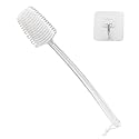 Mczxon Bath Body Back Shower Brush with Curved Long Handle for Exfoliating Skin Improve Blood Circulation, Clear Back Scrubber Bath Wet or Dry Beauty & Personal Care Mczxon