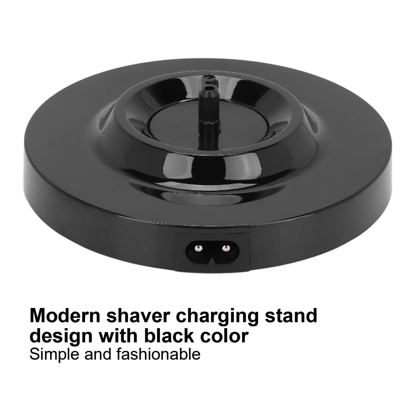 Focket Electric Shaver Charging Stand, Wide Compatibility Anti Fall Design for Electric Shavers, Charging Base with ABS Material for Men Beauty and Personal Care Focket