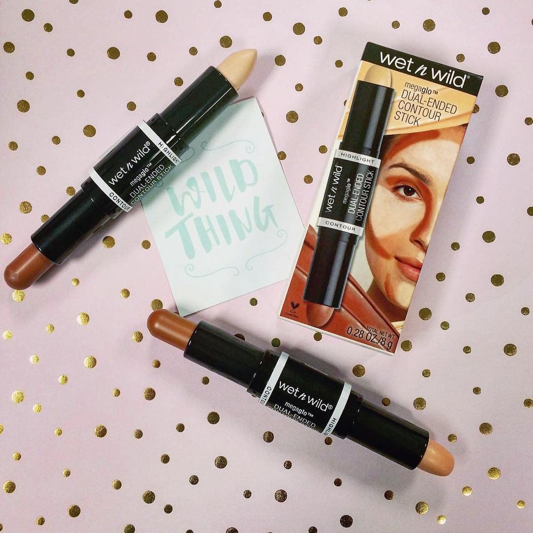 wet n wild MegaGlo Dual-Ended Contour Stick, Light Medium, Cruelty-Free Beauty & Personal Care wet n wild