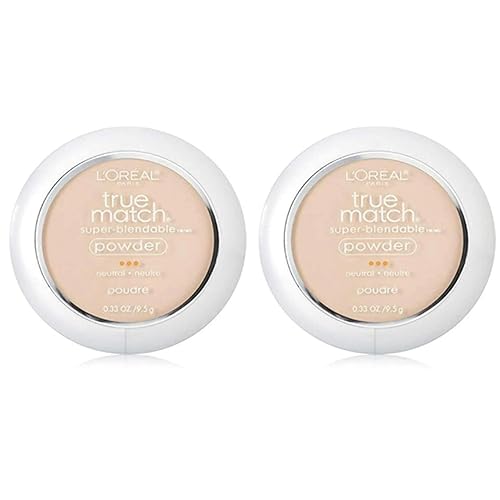 L'Oreal True Match Powder, Soft Ivory [N1], 0.33 oz (Pack of 2) Beauty & Personal Care L'Oreal Paris