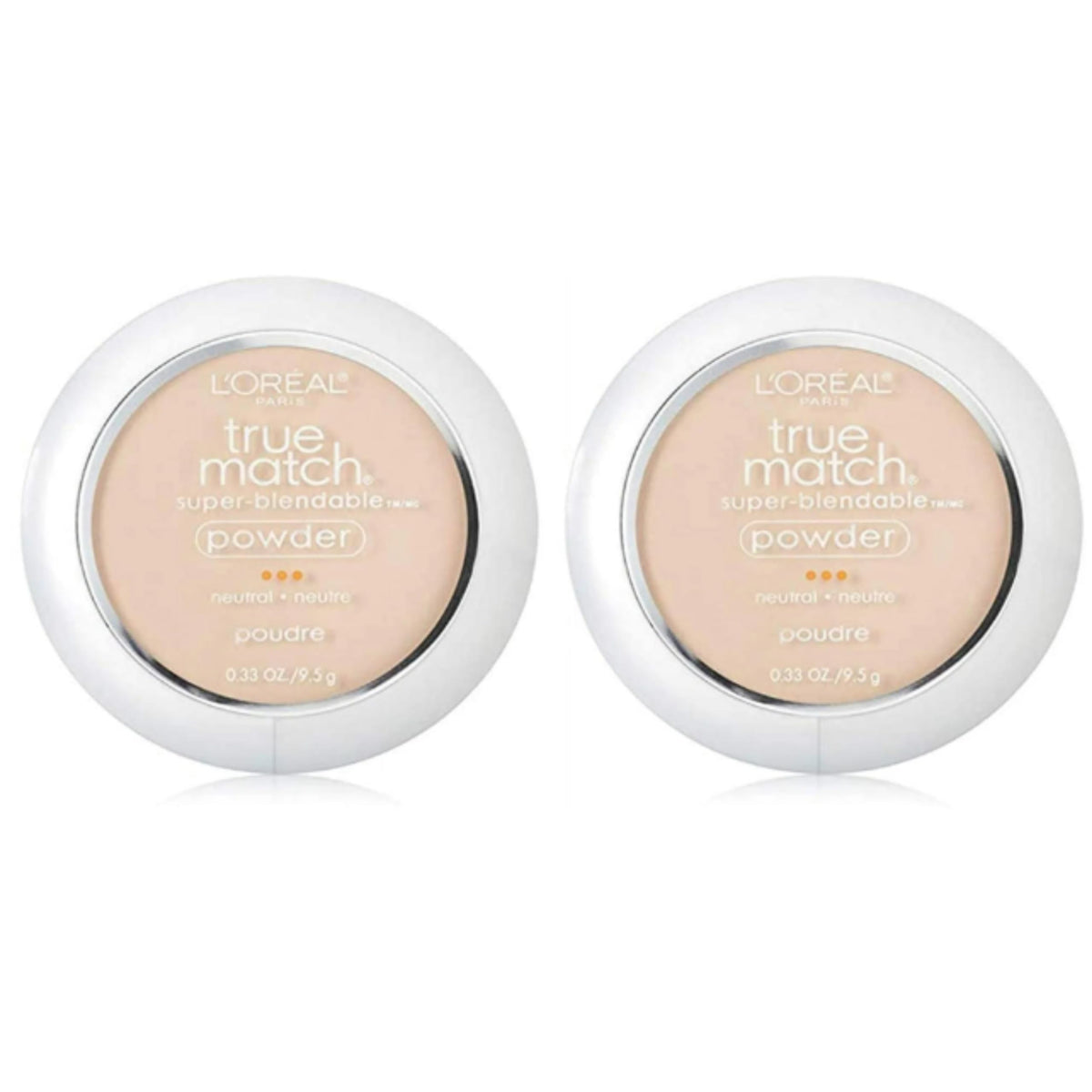 L'Oreal True Match Powder, Soft Ivory [N1], 0.33 oz (Pack of 2) Beauty & Personal Care L'Oreal Paris