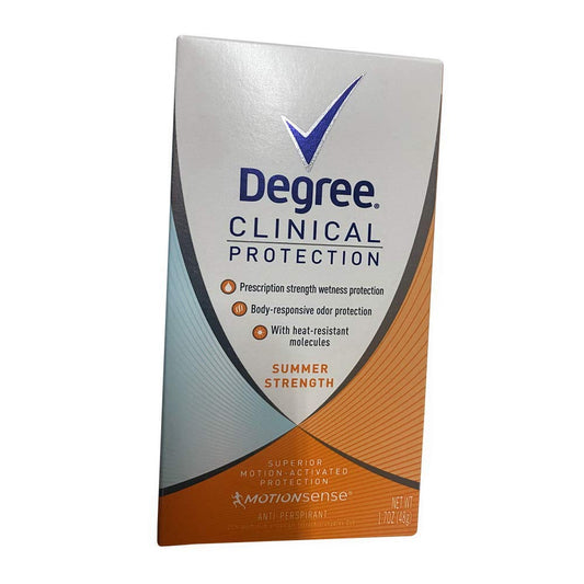 Degree Clinical Protection Anti-Perspirant & Deodorant, Summer Strength 1.7 oz ( Pack of 24) Beauty and Personal Care Degree