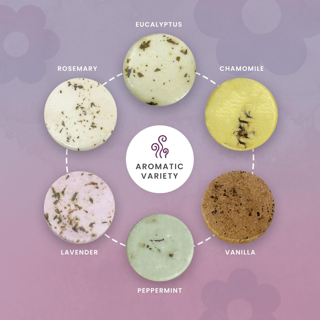Shower Steamers Gift Set - 6 Aromatherapy Shower Bombs with Essential Oils - Relaxation & Stress Relief Spa Gift for Women & Men - Natural Self-Care… Beauty & Personal Care Yuvora