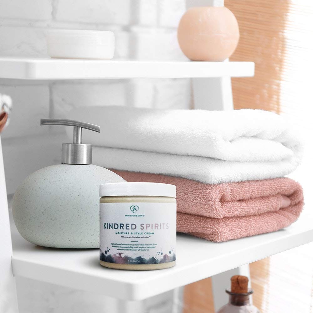 Moisture & Style Cream for Curly Hair. Natural Hair Definer and Enhancer Curling Cream Product. Moisturizer, Reduce Frizz & Increases Hair Beauty & Personal Care Moisture Love