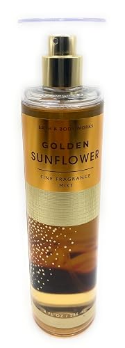 Bath and Body Works Golden Sunflower Fine Fragrance Mist 8 Fluid Ounce Spray Beauty & Personal Care Bath & Body Works