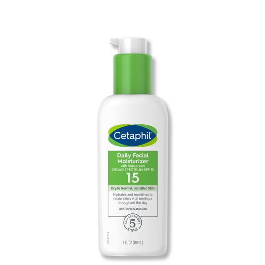 Cetaphil Daily Facial Moisturizer, SPF 15, Fragrance Free, 4 Oz Beauty & Personal Care Cetaphil