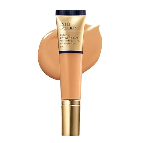Estée Lauder Futurist Hydra Rescue Moisturizing Foundation Makeup SPF 45 for a 12-Hour Glow, 1.2 Fl Oz., 4W1 Honey Bronze Beauty & Personal Care Estée Lauder