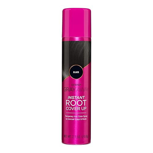 EVERPRO Gray Away Instant Root Cover Up Spray 2.5oz - Black Beauty & Personal Care EVERPRO