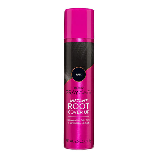 EVERPRO Gray Away Instant Root Cover Up Spray 2.5oz - Black Beauty & Personal Care EVERPRO