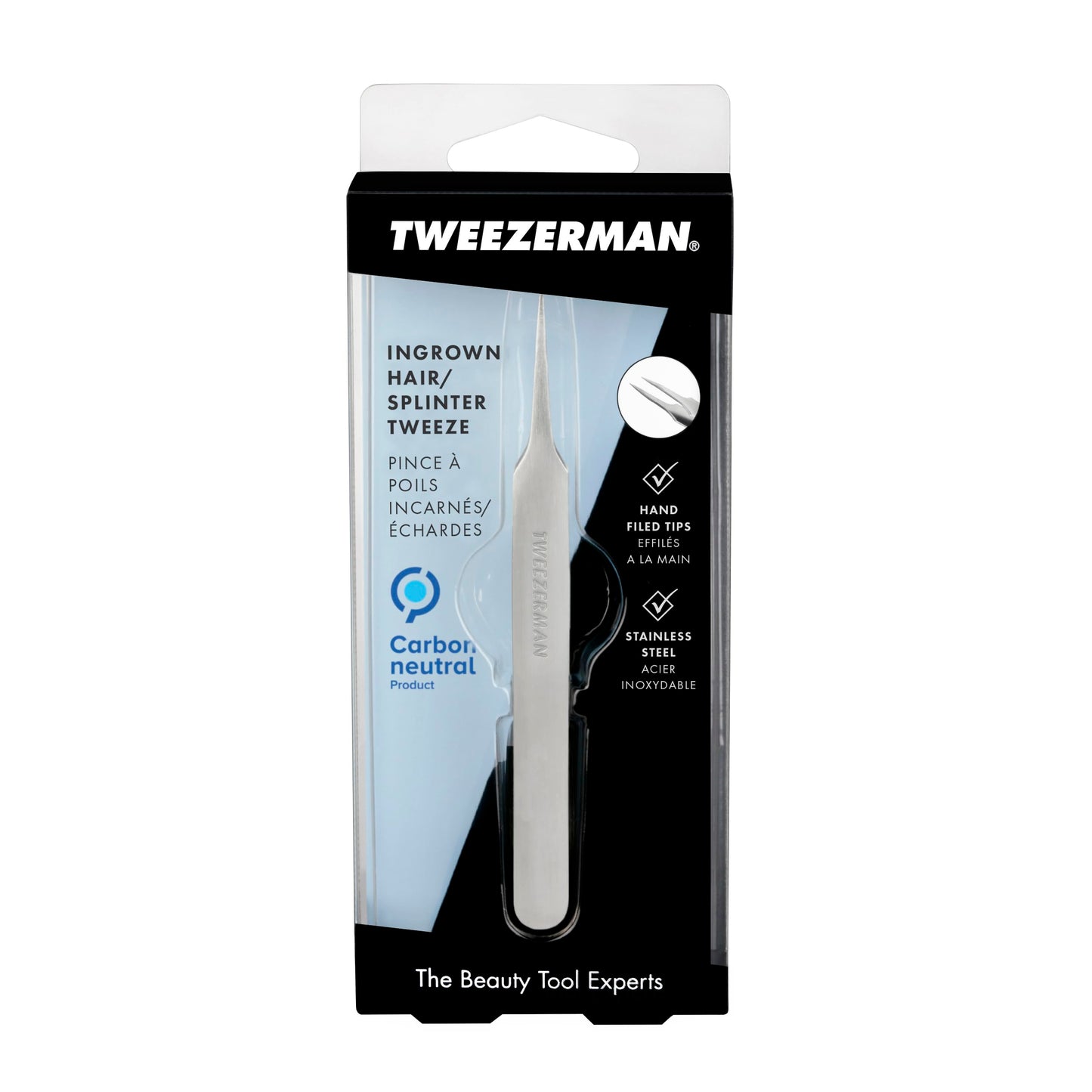 Tweezerman Stainless Steel Ingrown Hair Splintertweeze for Women and Men Beauty & Personal Care Tweezerman