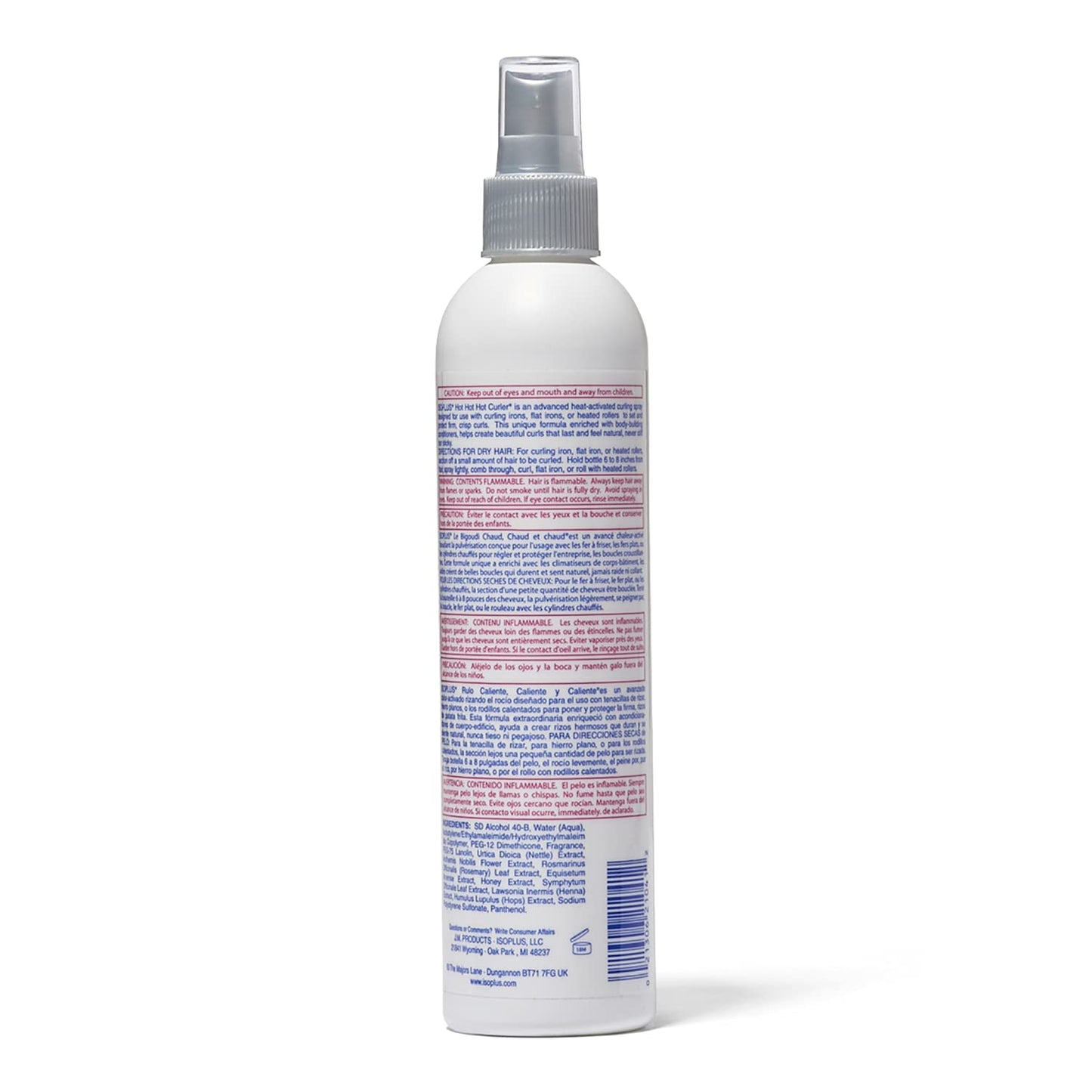ISOPLUS Hot Hot Curler Thermal Styler Spray 10 oz Beauty & Personal Care Isoplus