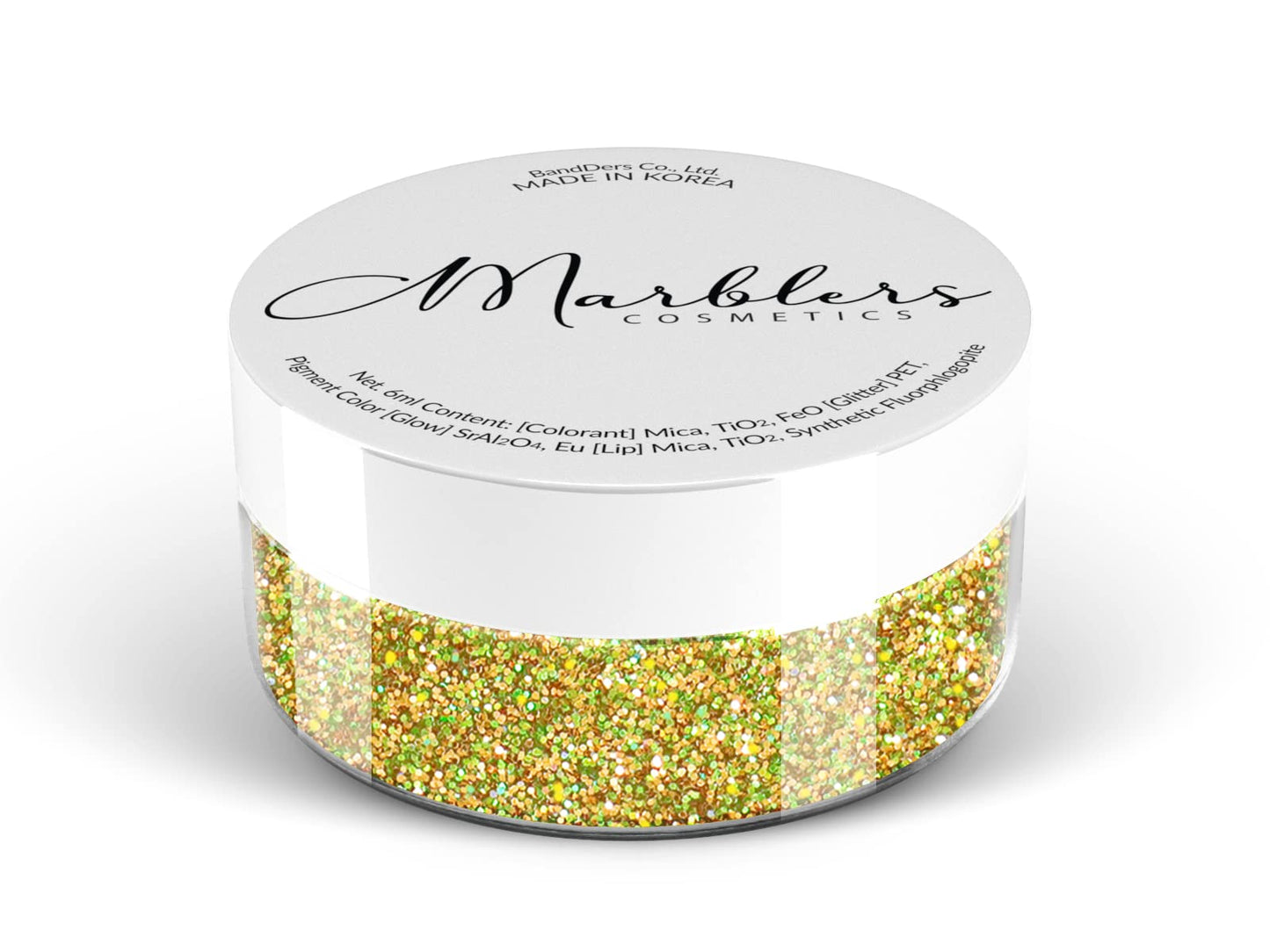 MARBLERS Holographic Face & Body Glitter [Holo Olive Gold] 0.18oz (5g) | Fine | Non-Toxic | Cruelty-Free | Festival, Rave & Party Makeup | Eye, Hair Beauty & Personal Care MARBLERS