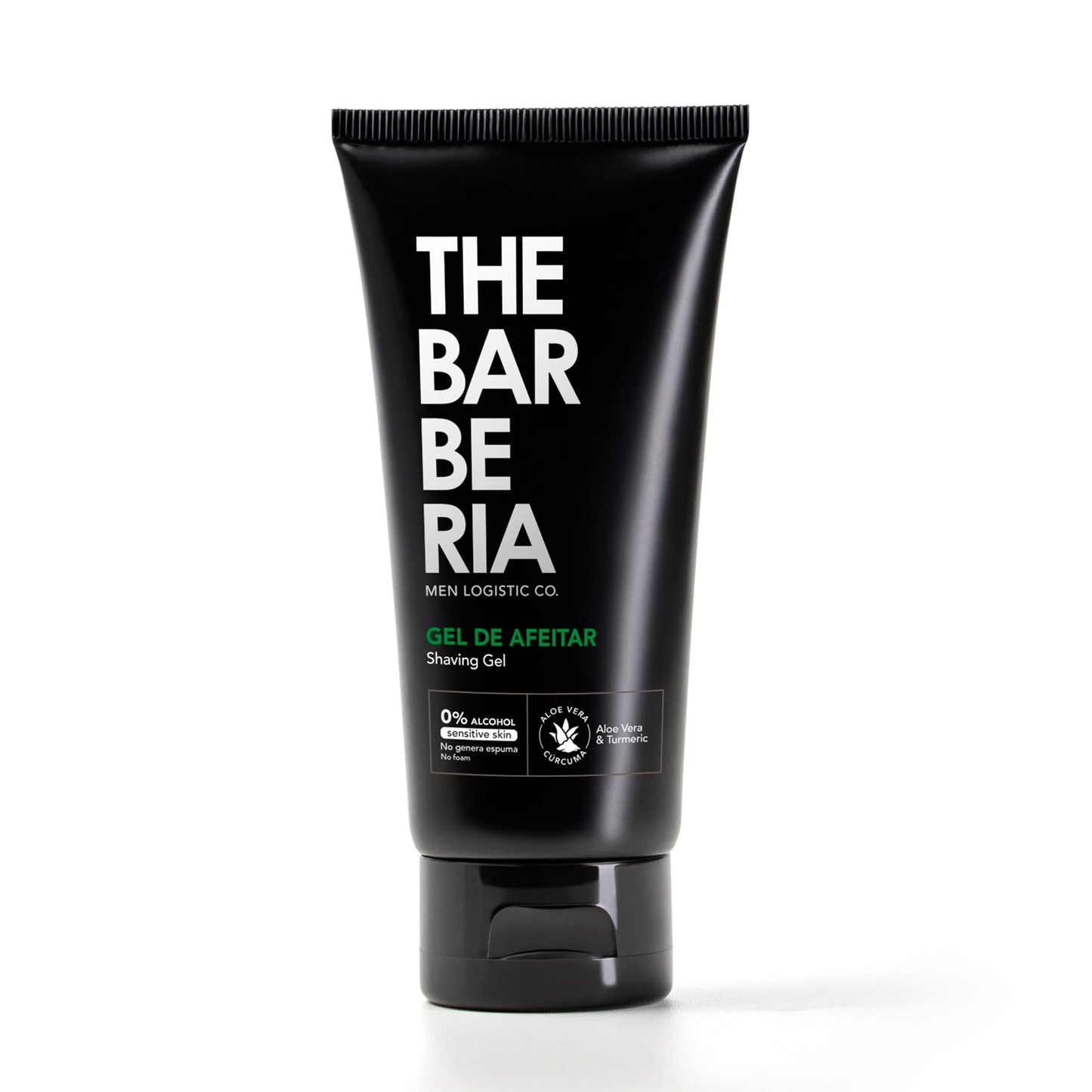 THE BARBERIA Shaving Gel for Men, Clear Precision Shave Gel, Alcohol Free Sensitive Skin Formula, Aloe Vera & Turmeric, Smooth Glide Razor Gel Beauty and Personal Care THE BARBERIA
