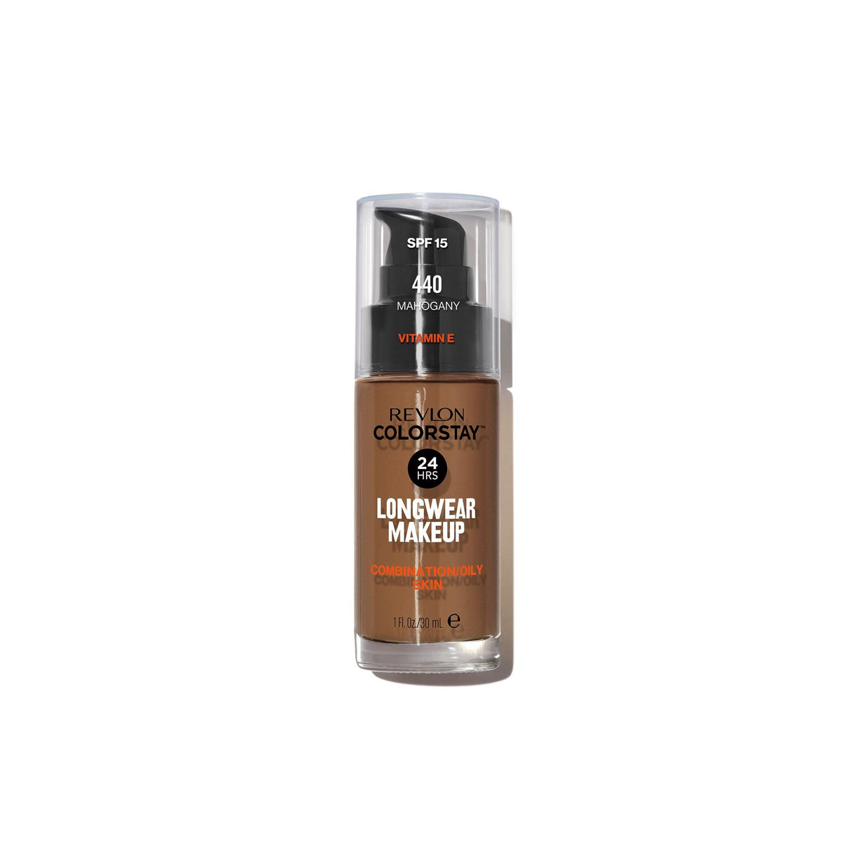 Revlon Colorstay SPF 15 Makeup Foundation for Combination/Oily Skin, Mahogany, 1 Fl Oz Beauty & Personal Care REVLON