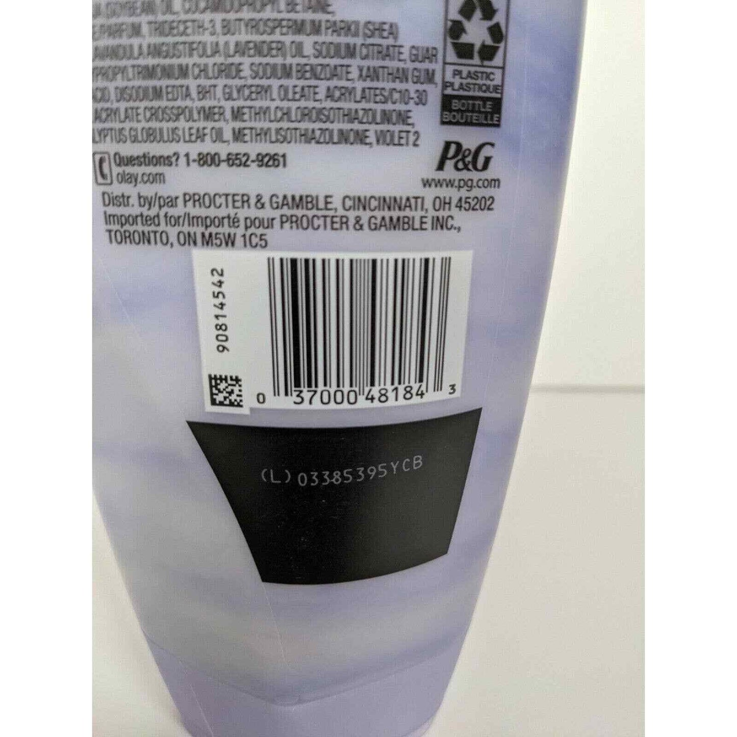 OLAY Moisture Ribbons Plus, Shea Plus Lavender Oil 18 oz (Pack of 6) Beauty & Personal Care Olay