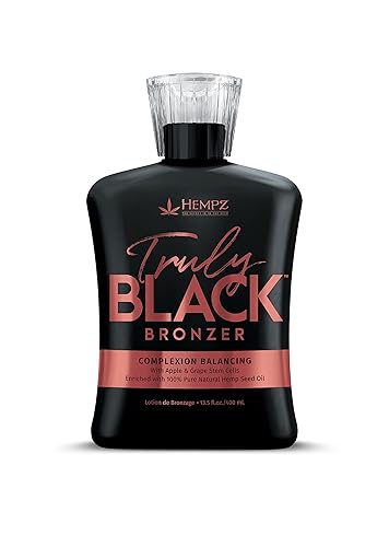 TRULY BLACK BRONZER 13.OZ Beauty & Personal Care Hempz