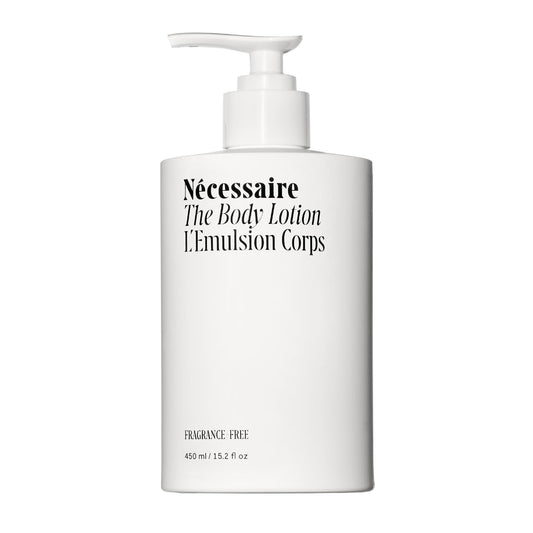 Nécessaire The Body Lotion - Fragrance-Free - Multi-Peptide Moisturizer - Firming Body Lotion for Women + Men. 2.5% Niacinamide. Non-Comedogenic + Beauty & Personal Care Nécessaire