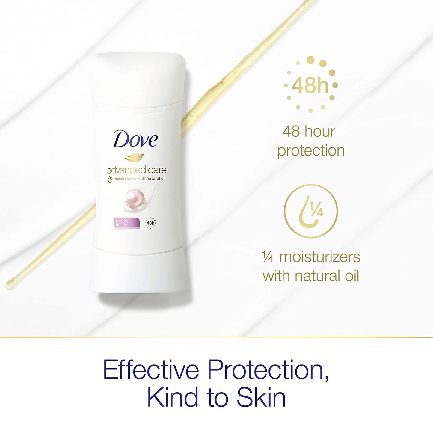 Dove Advanced Care Anti-Perspirant Deodorant, Beauty Finish 2.6 oz (Pack of 11) Beauty and Personal Care Dove